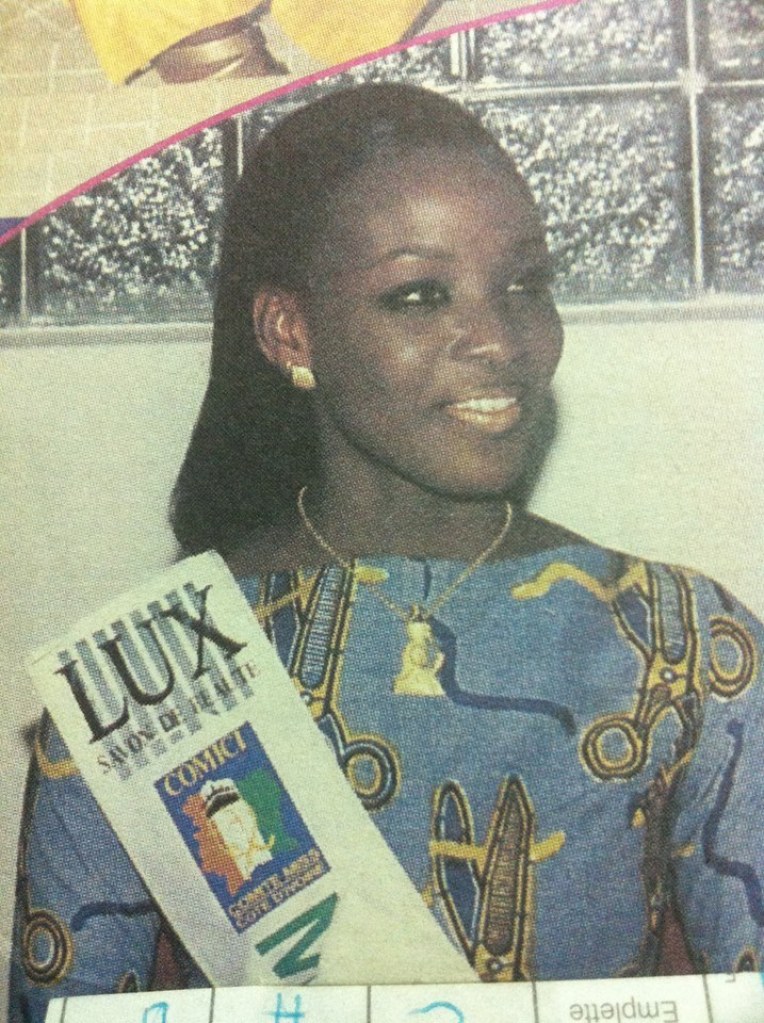 Sylviane Dodo , miss Côte d'Ivoire 1999 @DR